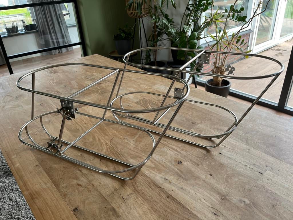 Houders (links en rechts) RVS voor fenders/ stootwillen, Watersport en Boten, Accessoires en Onderhoud, Ophalen of Verzenden, Zo goed als nieuw