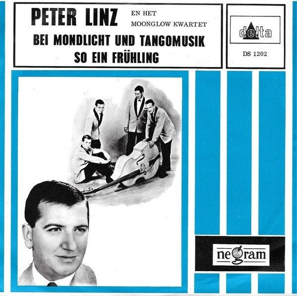 Schlager-Single (1969) : Peter Linz - Bei Mondlicht und Tang, Gebruikt, 7 inch, Beschermende buitenhoes, Overige typen