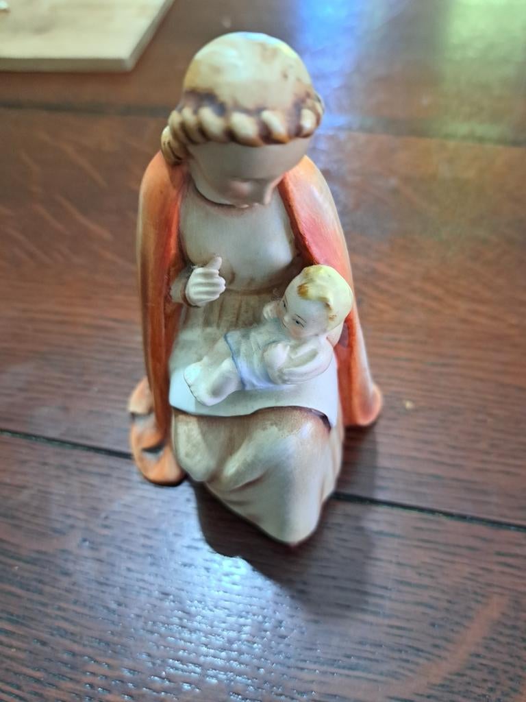 Goebel Vintage Maria met Jezus beeldje - Kerststal figuur, Antiek en Kunst, Ophalen of Verzenden