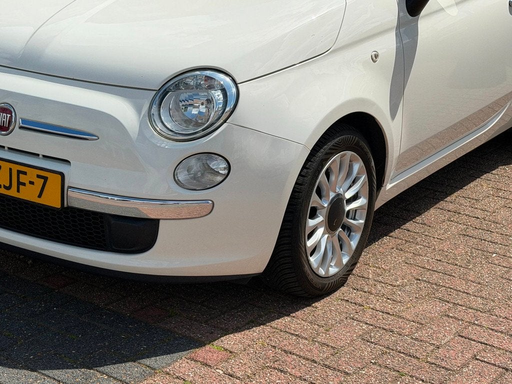 Fiat 500 0.9 TwinAir Lounge Airco|Schuifdak|Vol Onderhoud, Voorwielaandrijving, Euro 5, Gebruikt, 31 €/maand