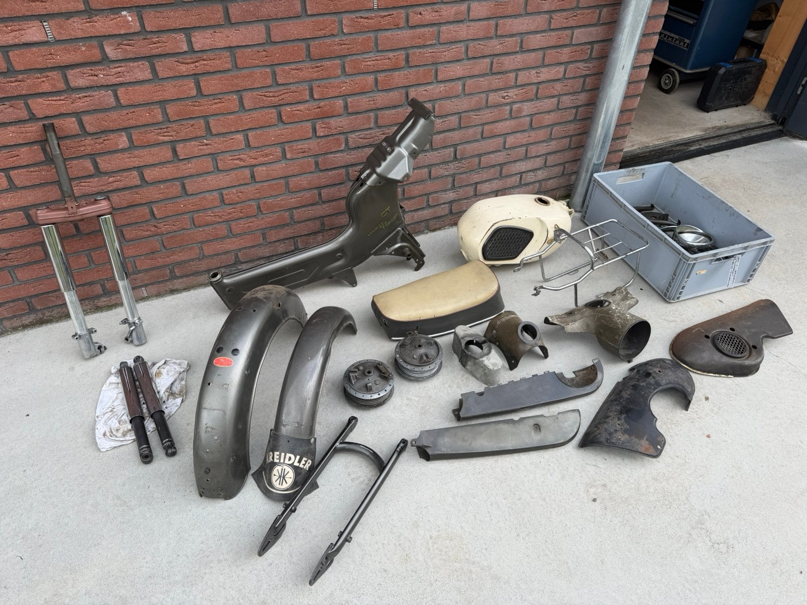 Kreidler florett GT 1967 onderdelen., Ophalen, Gebruikt, Overige typen