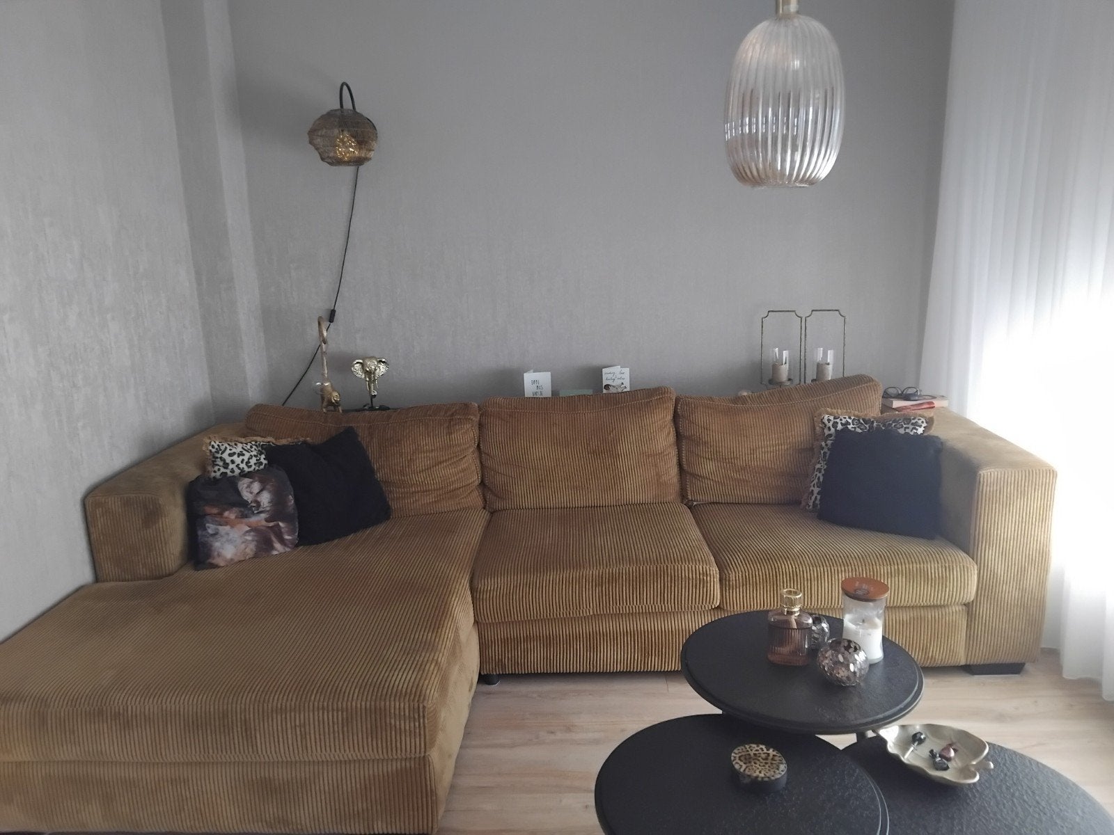 Hoekbank, Huis en Inrichting, Ophalen of Verzenden, Zo goed als nieuw