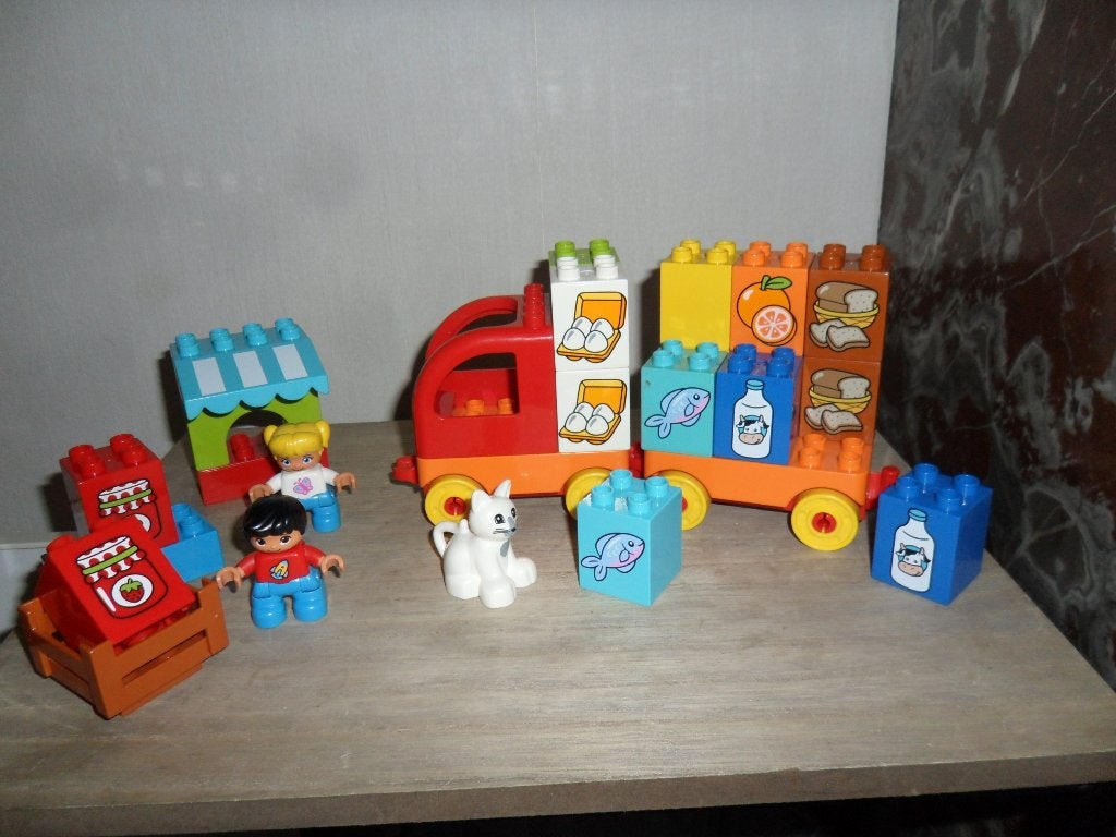 Duplo Mijn eerste vrachtwagen, Kinderen en Baby's, Speelgoed | Duplo en Lego, Ophalen of Verzenden, Zo goed als nieuw, Compleet