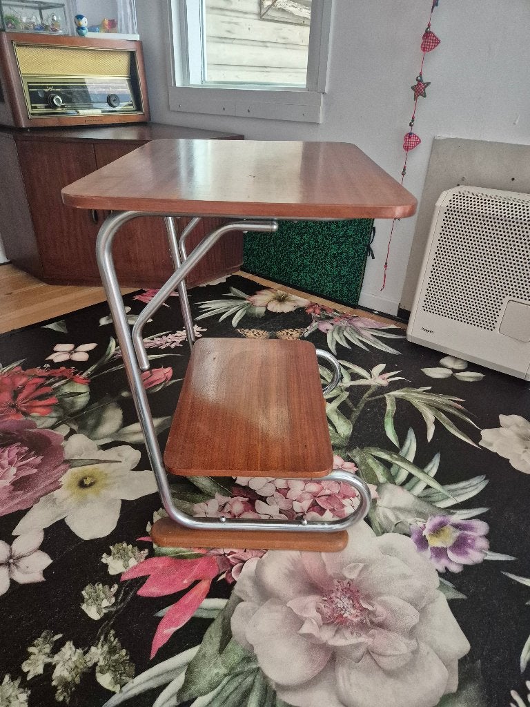 Bauhaus chromen buizentafel, Ophalen