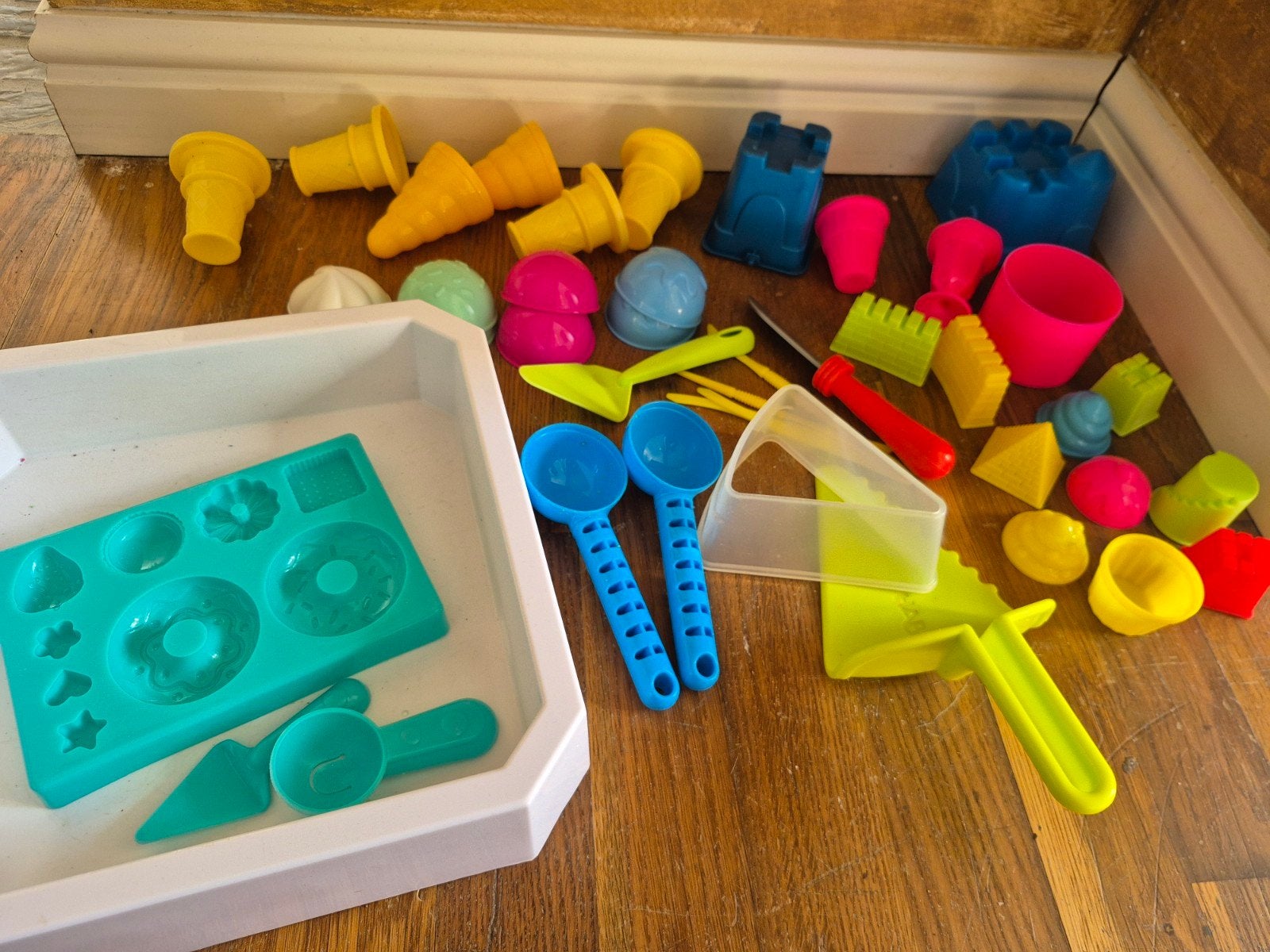 Leuke speelset voor Magic Sand of kinetisch zand, Ophalen of Verzenden, Gebruikt, Jongen of Meisje