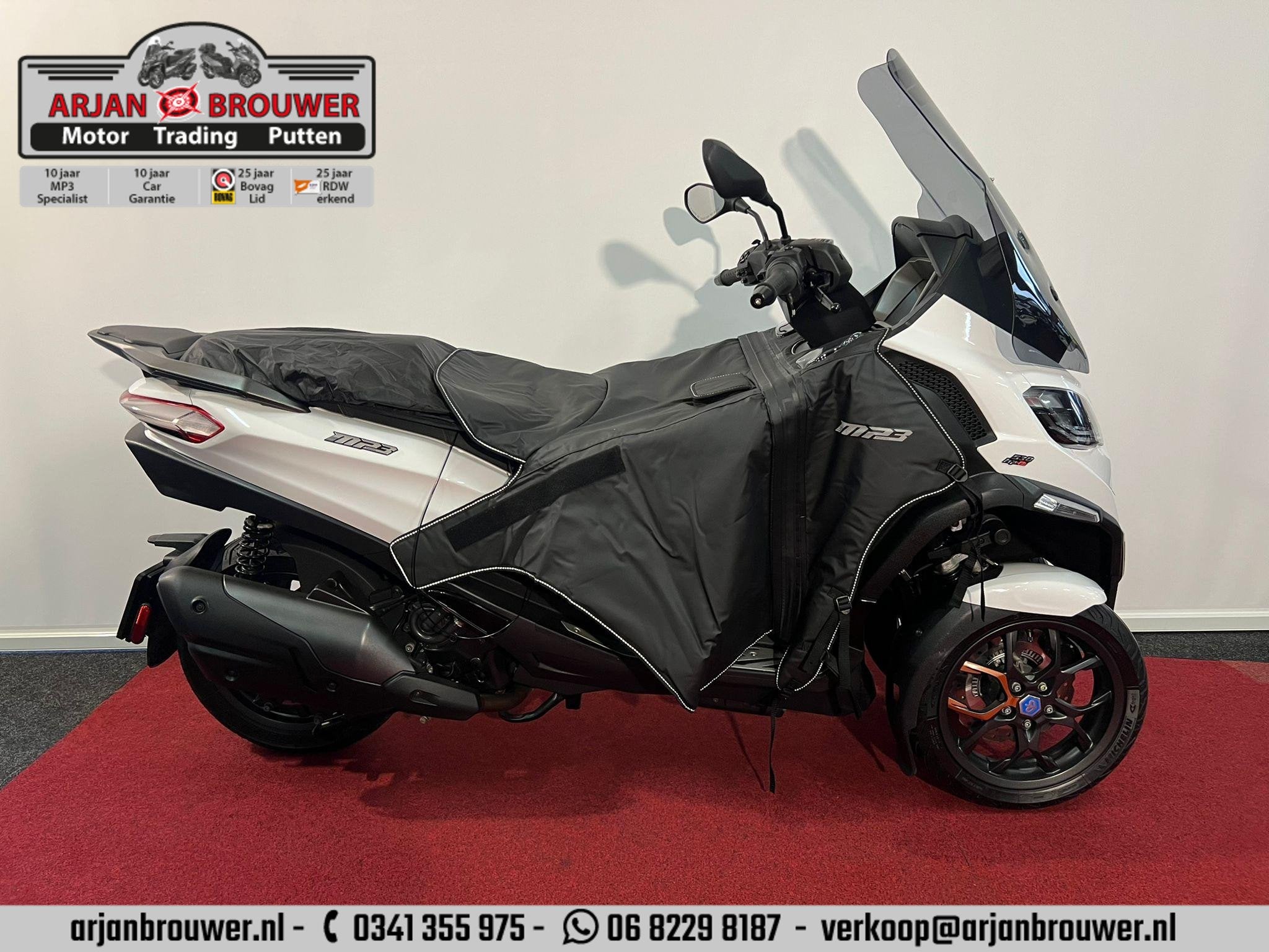 Piaggio 530 MP3 HPE Exclusive Limited Edition, Motoren, Minervum 7272
4817 ZM  Breda, NL, Customer_service@piaggio.com, Automaat
