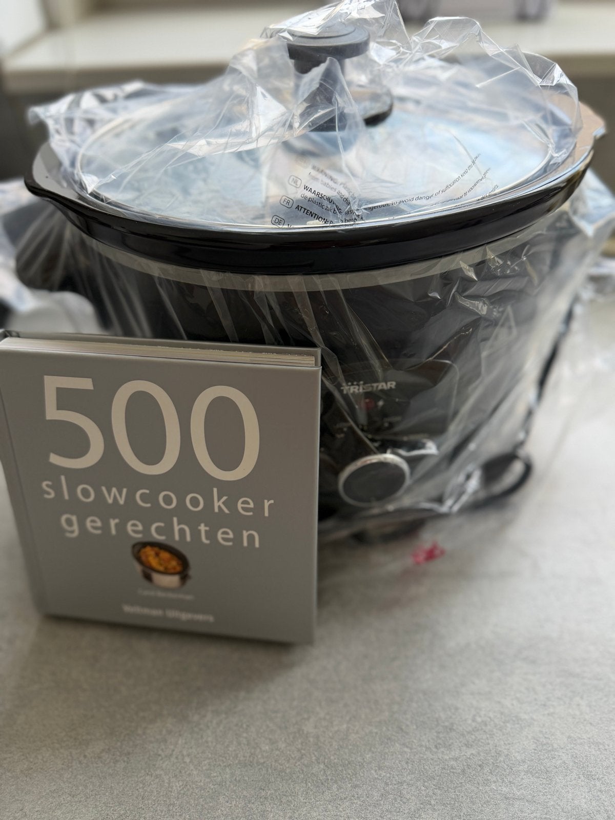 Nieuwe Tristar Slowcooker met kookboek - Ongebruikt!, Ophalen, Nieuw