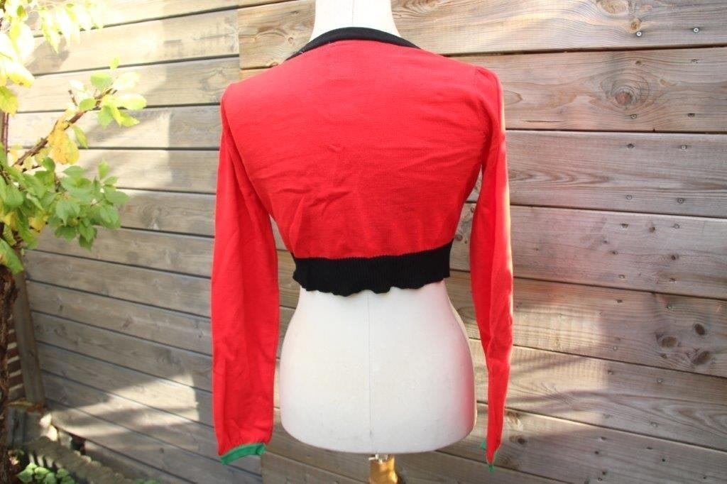 Kort vest rood Zoe Loveborn mt M Vaste prijs, Maat 38/40 (M), Ophalen of Verzenden, Zo goed als nieuw, Zoe Loveborn