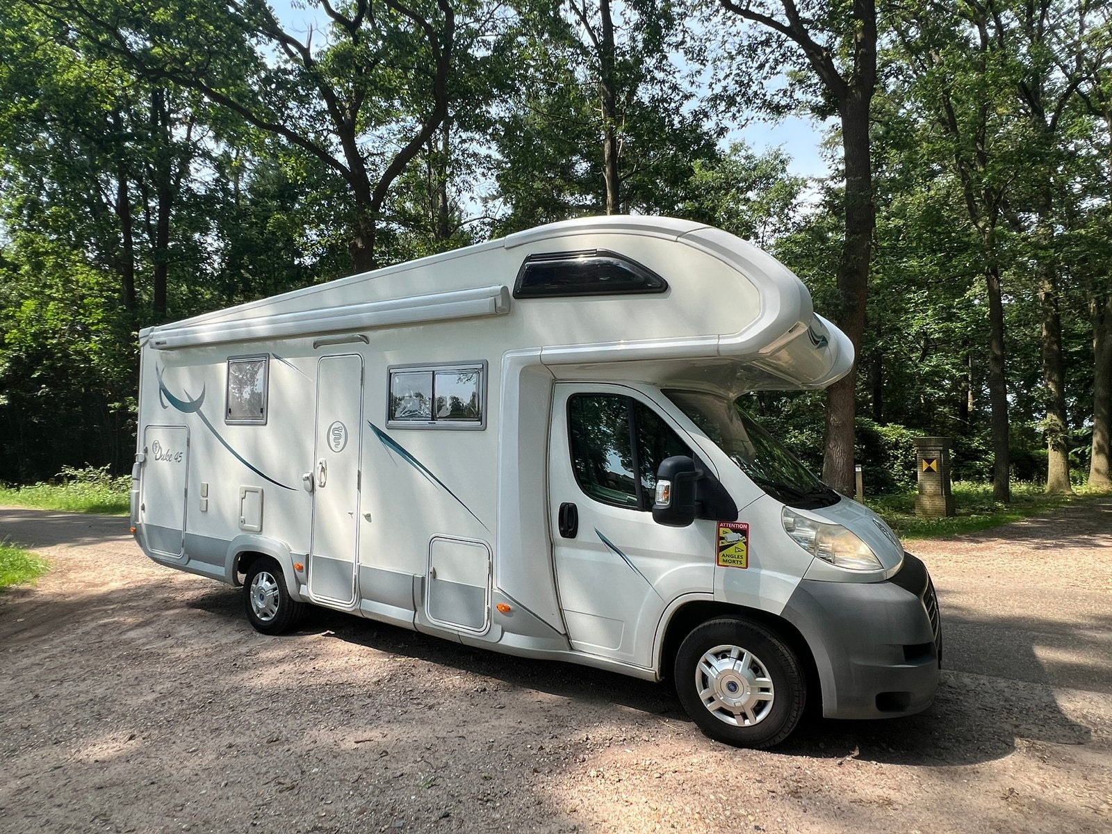 Mooie Elnagh Duke met  airco, Caravans en Kamperen, Alkoof, Ringverwarming, Fiat, 7 tot 8 meter