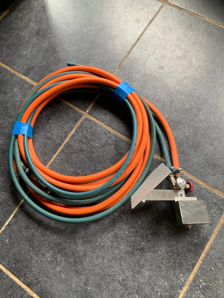 Te koop glasbrander, Ophalen of Verzenden, Zo goed als nieuw