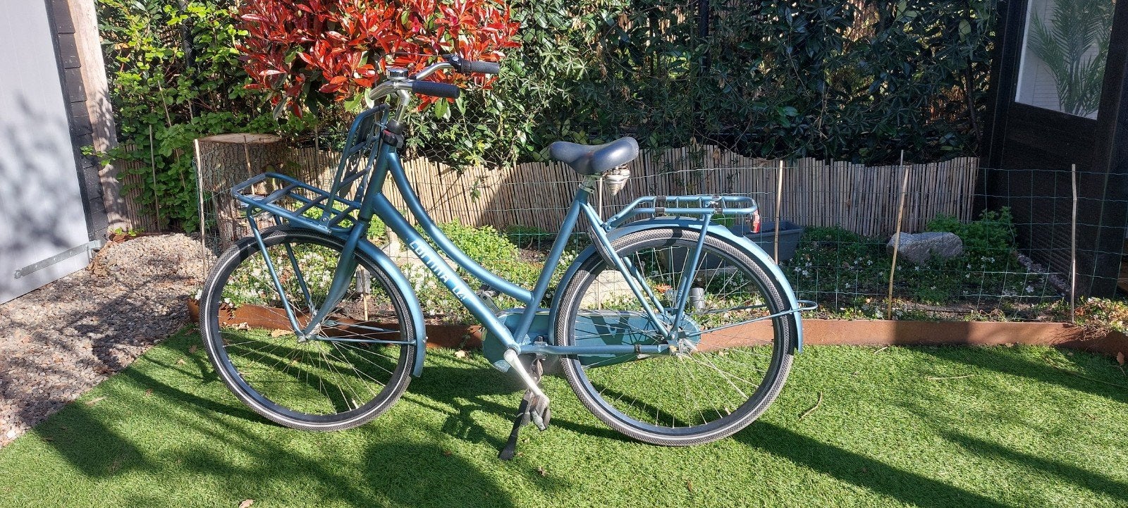 Dames/Meisjes fiets in goede staat CORTINA Transporter, Fietsen en Brommers, Terugtraprem, Gebruikt, Onbekend, Versnellingen