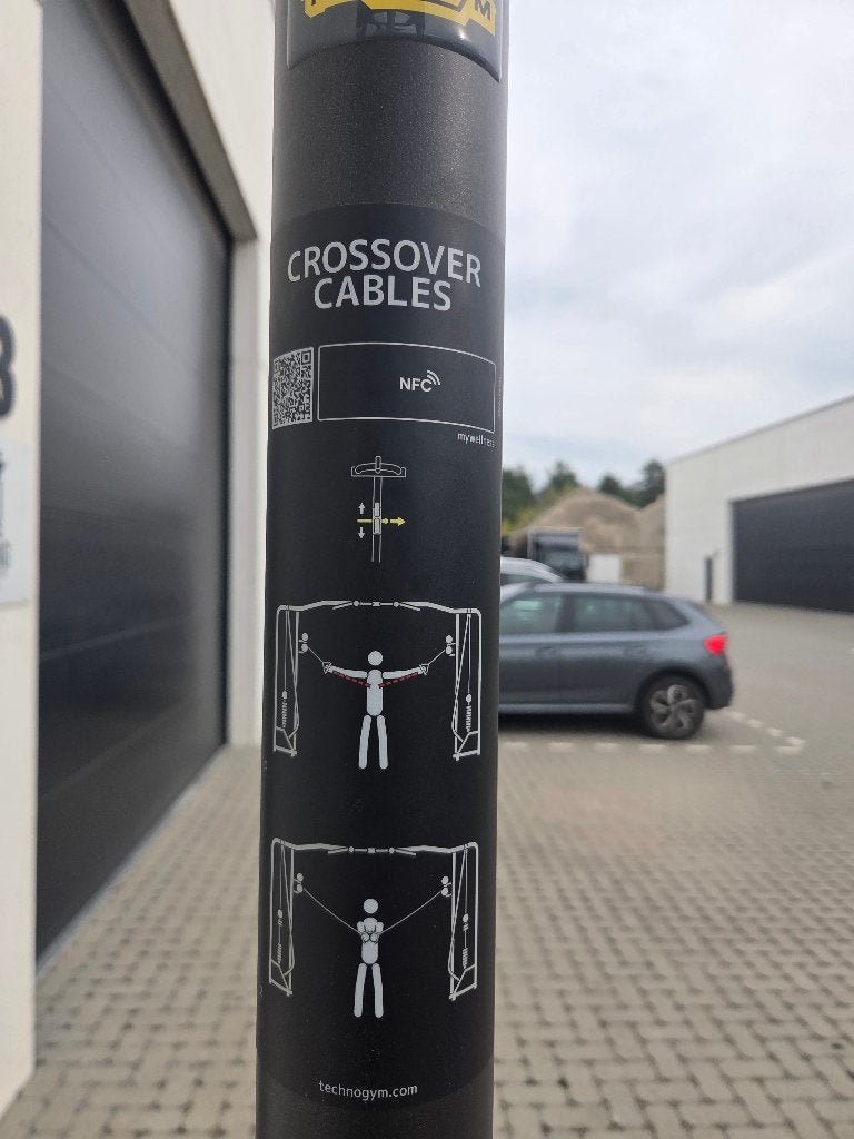 Technogym Cable Crossover, Ophalen, Zo goed als nieuw, Benen, Overige typen