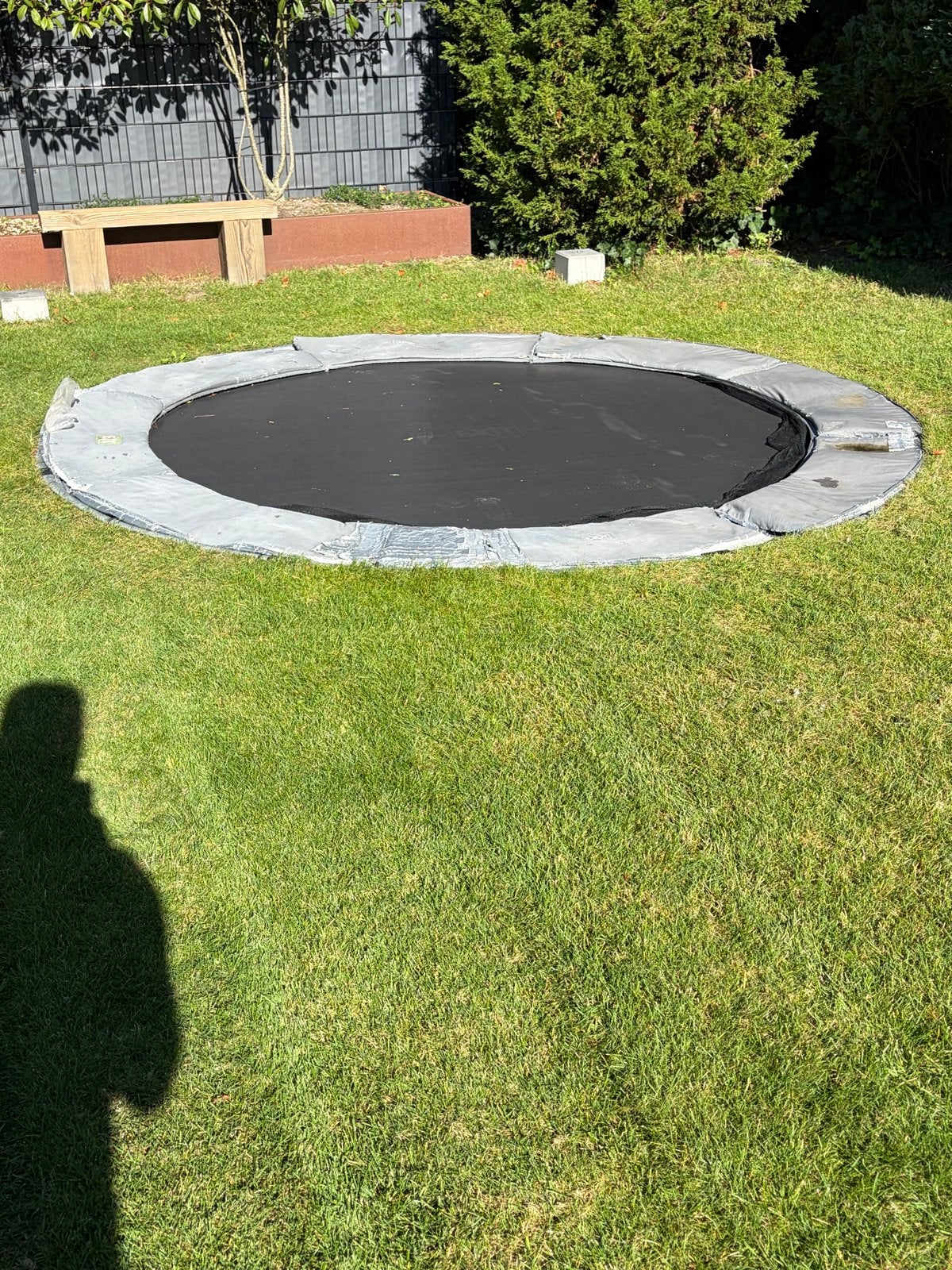 Exit Interra trampoline 305cm - Inground, Ophalen, Gebruikt