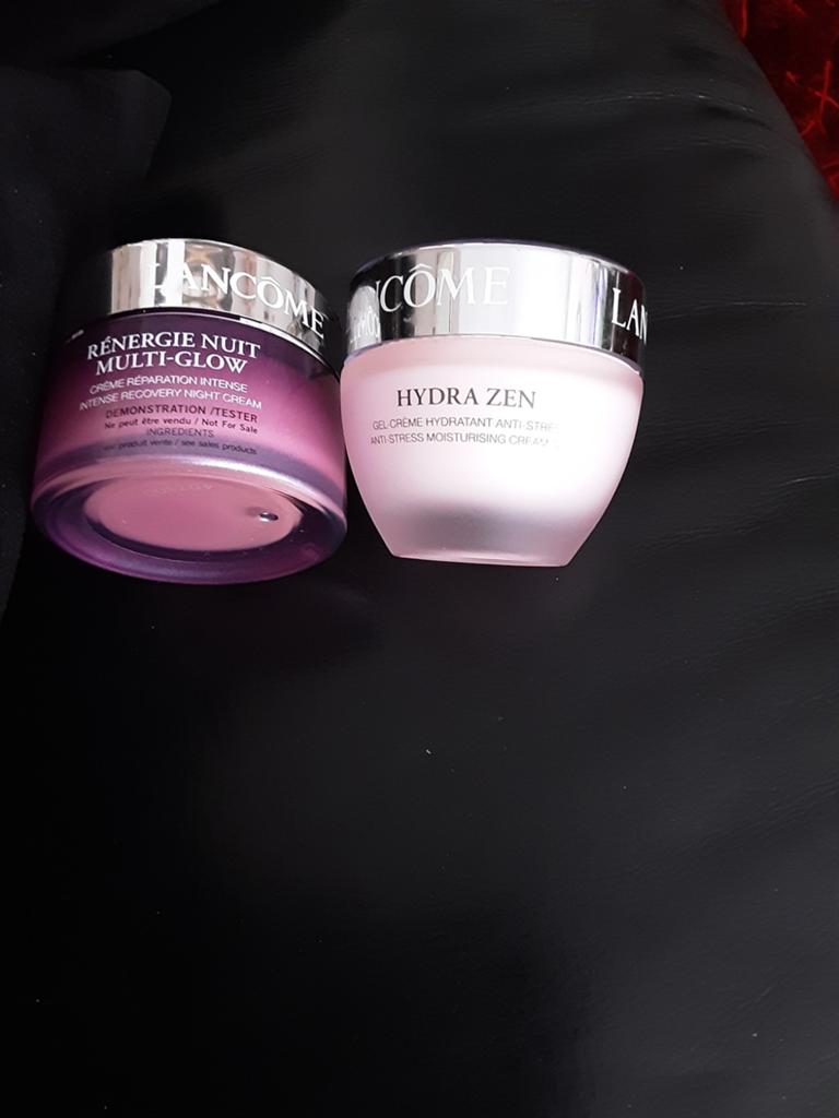 Lancôme Hydra Zen & Rénergie Nuit Multi-Glow - Demo Gebruikt, Ophalen of Verzenden