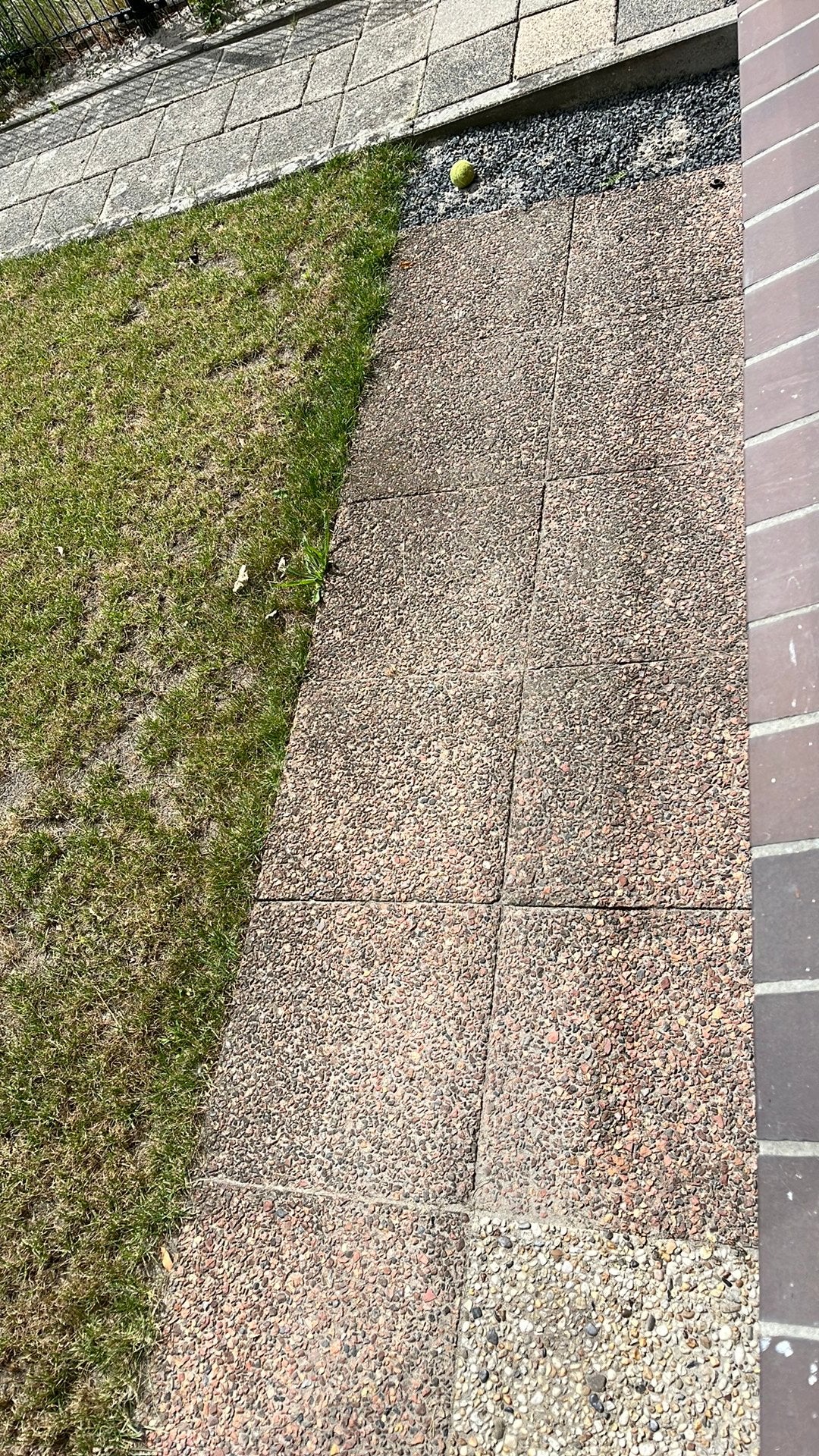 12 Gebruikte tegels voor terras of pad, Ophalen, Gebruikt, 60 cm of meer, Minder dan 5 m²