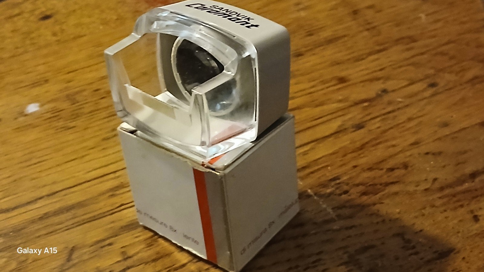 Sandvik Coromant meetloep 8x vergroting, Antiek en Kunst, Ophalen of Verzenden