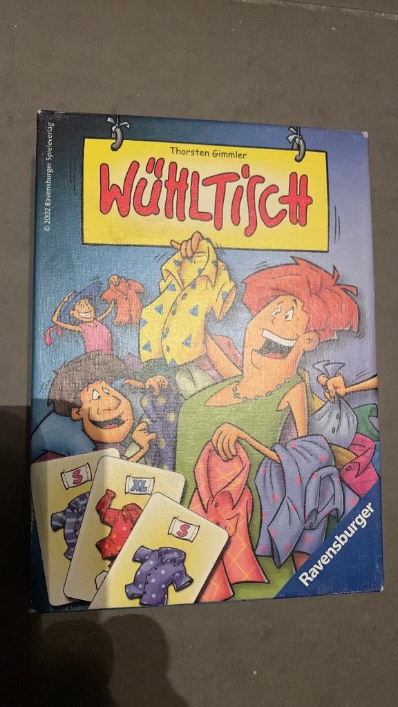 Ravensburger Wuhltisch kaartspel, Ophalen of Verzenden, Zo goed als nieuw