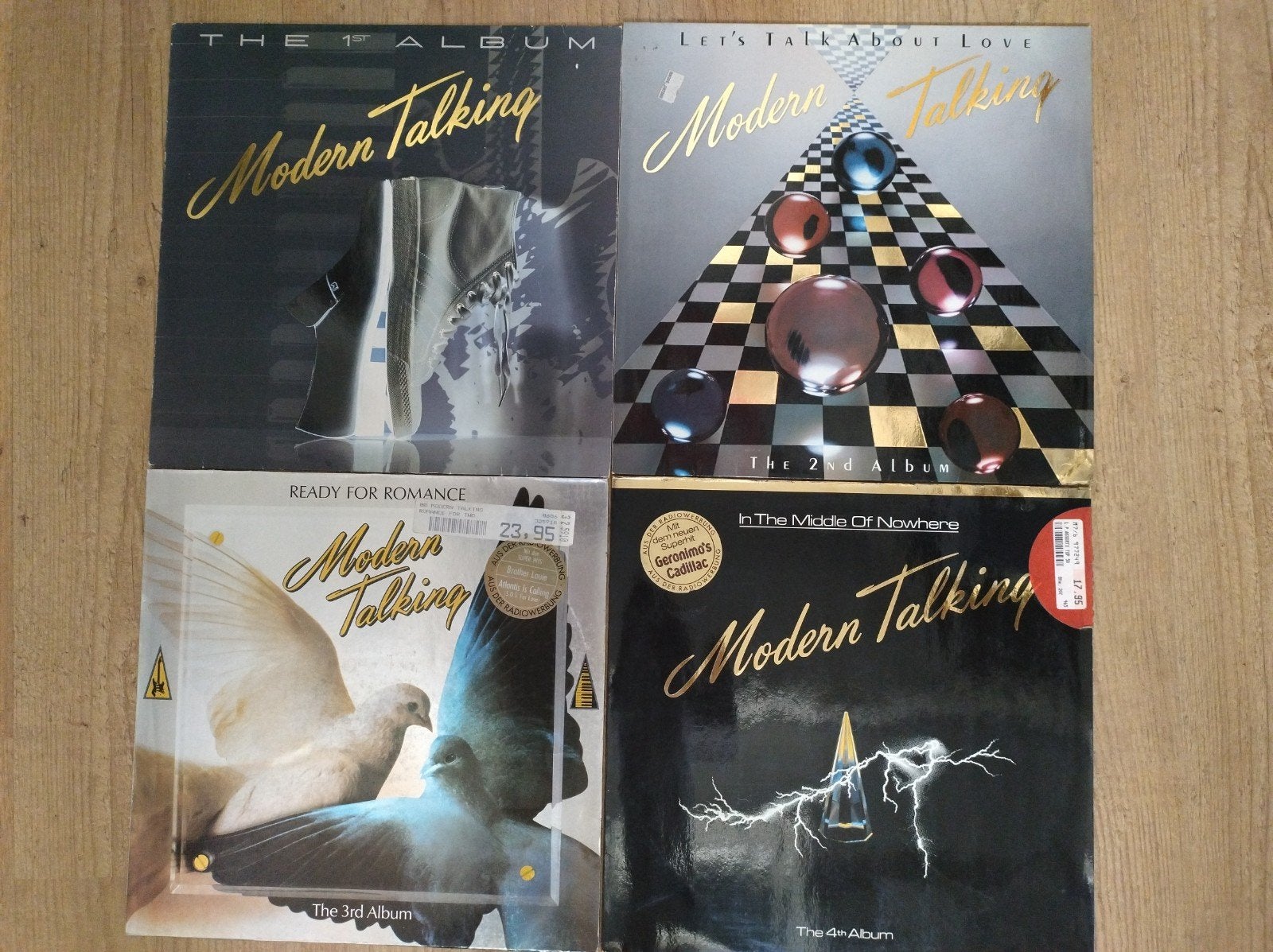 Modern Talking LP's: The 1st, 2nd, 3rd & 4th Album, Cd's en Dvd's, Vinyl | Pop, LP, Gebruikt, Pop, Originele persing