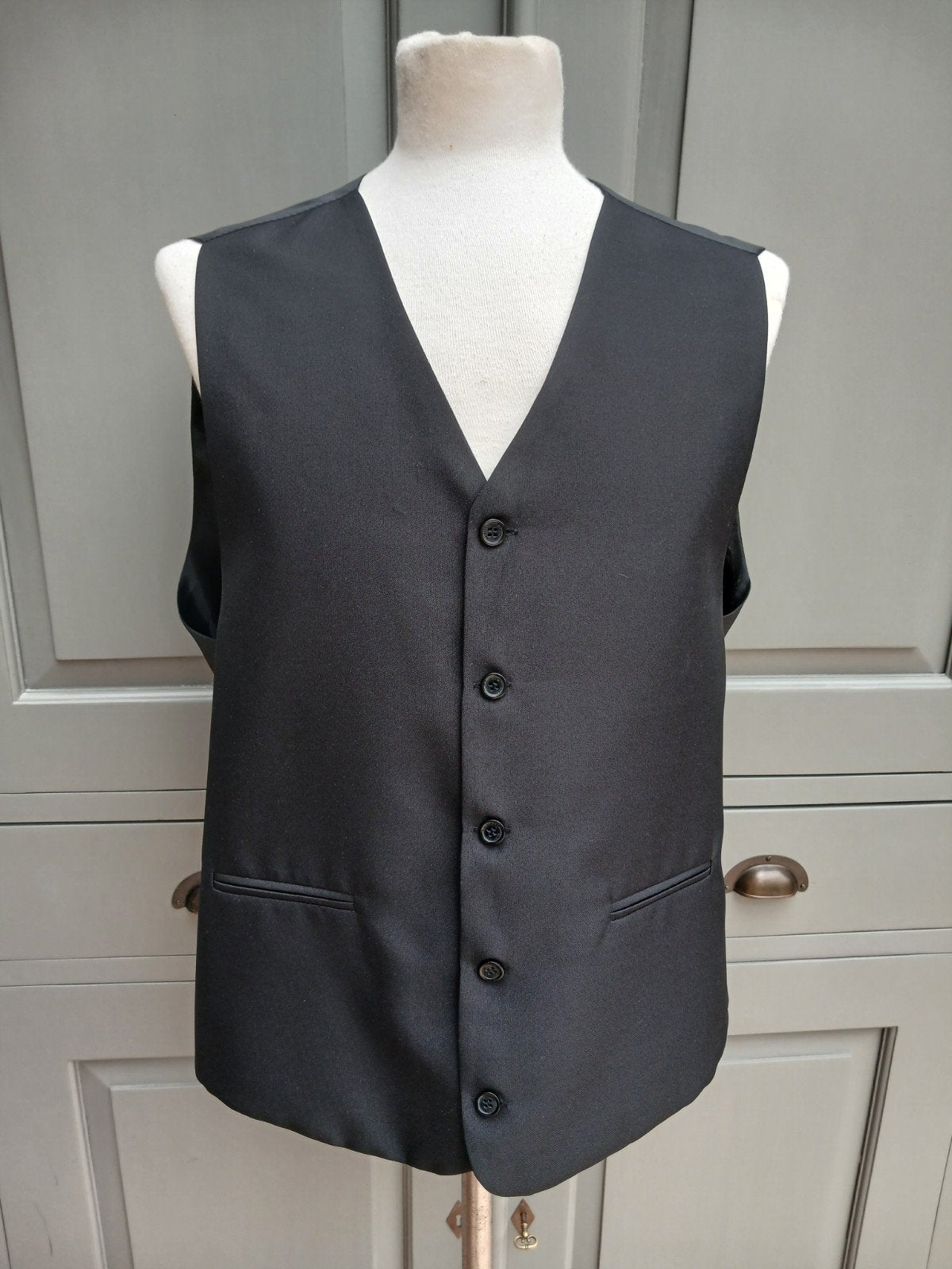 Gilet heren maat 56 zwart, Ophalen of Verzenden, Zo goed als nieuw, Maat 56/58 (XL), Zwart