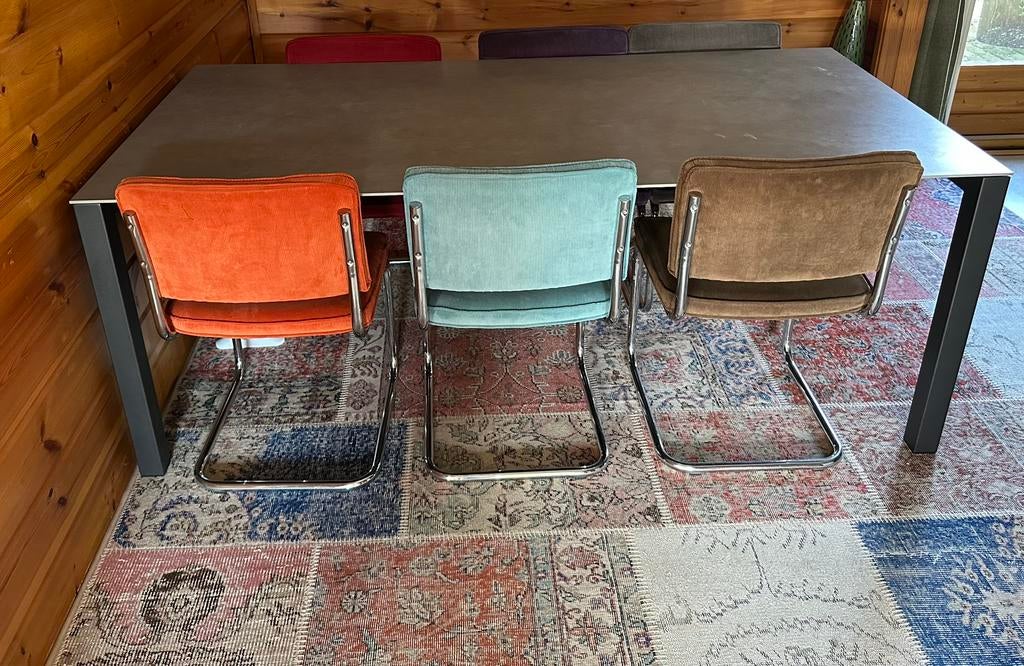 Bert Plantagie Eetkamertafel Keramiek, Huis en Inrichting, Tafels | Eettafels, Zo goed als nieuw, 50 tot 100 cm, 200 cm of meer