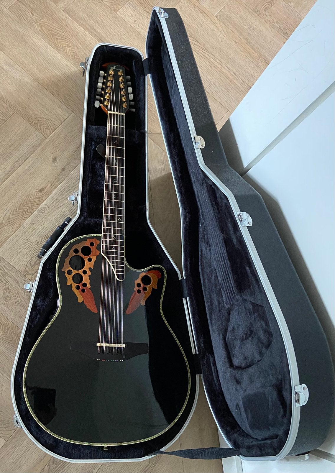 BUITENKANS: OVATION C2058AX-5 CUSTOM ELITE – ZGAN - HARDCASE, Ophalen, Zo goed als nieuw, Western- of Steelstringgitaar