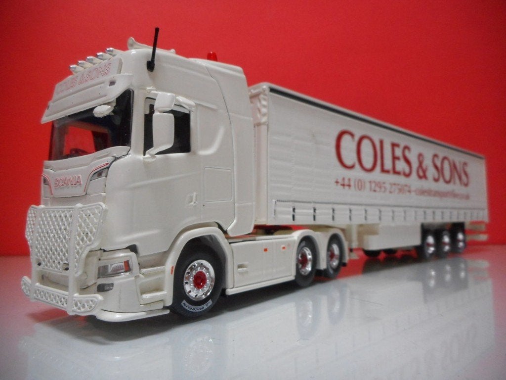 TEKNO SCANIA NEXT GEN COLES & SONS - GREASE, UK 87541, Ophalen of Verzenden, Nieuw, Bus of Vrachtwagen, Tekno