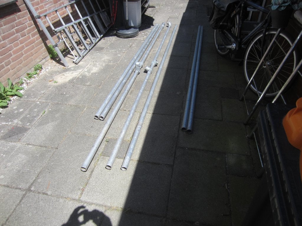 steigerbuizen en bevestigingen, Doe-het-zelf en Verbouw, Steigers, Ophalen, Gebruikt, Overige typen, Minder dan 2 meter