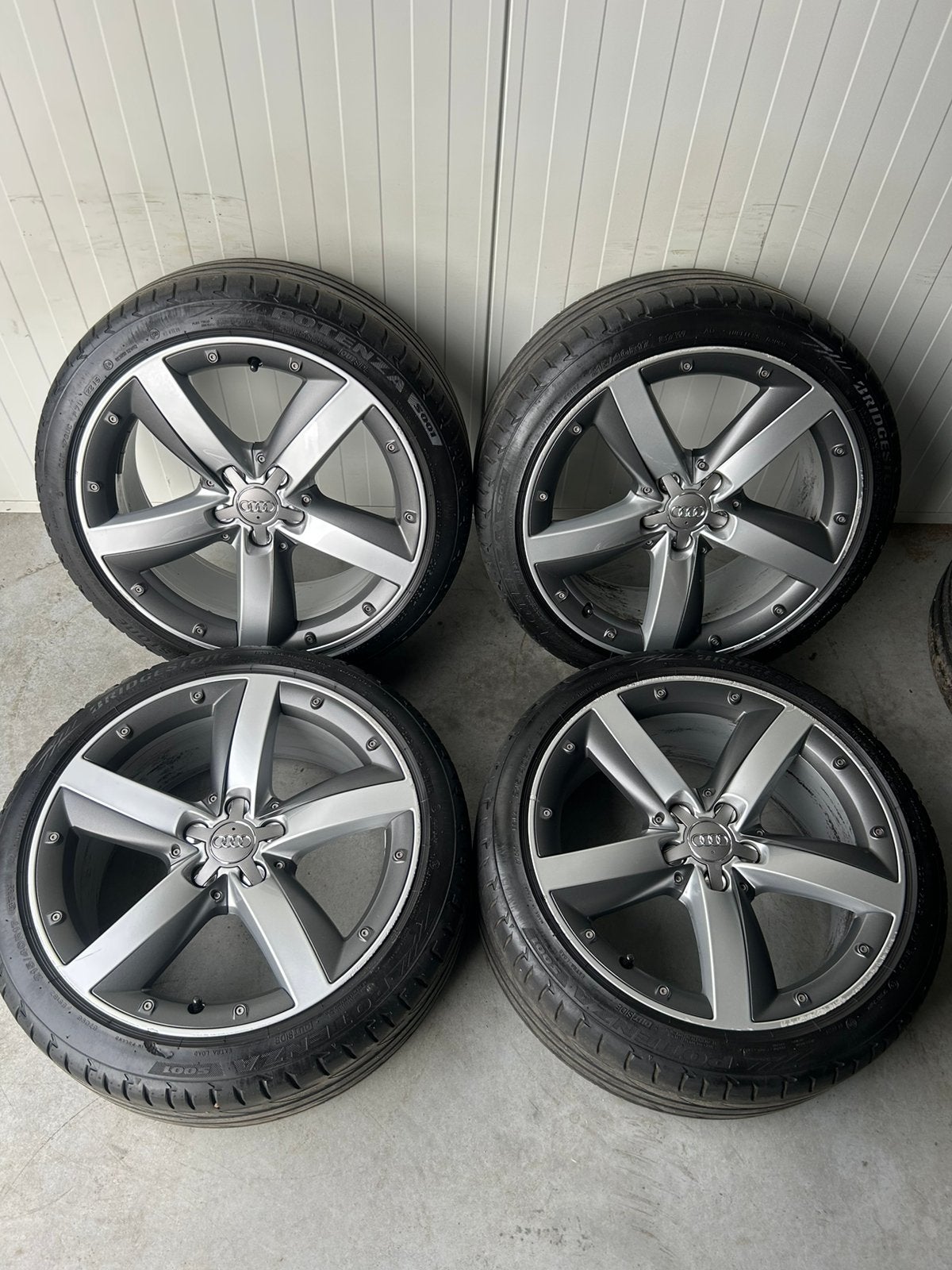 Originele Audi A1 S-Line Polo Ibiza 5x100 17 Inch Zomer, 215 mm, Banden en Velgen, 17 inch, Ophalen of Verzenden