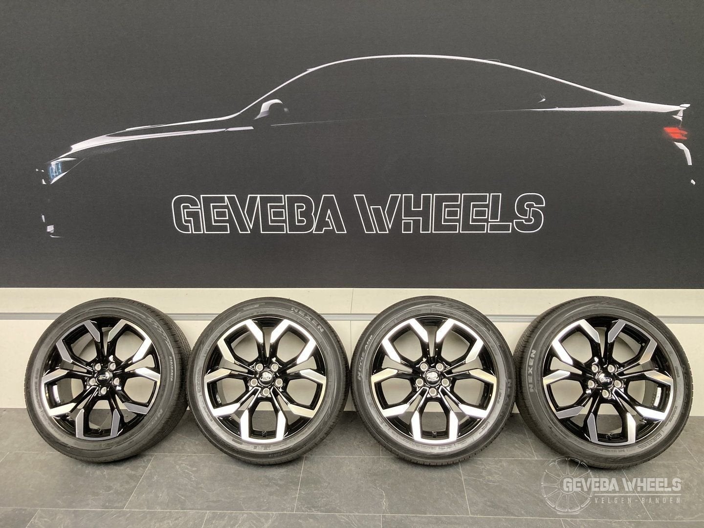 18” originele Ford Puma velgen + allseason banden 5x108 L1TC, Auto-onderdelen, Banden en Velgen, 18 inch, -, -, Banden en Velgen