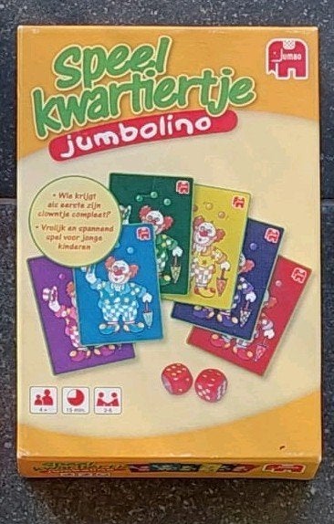 Speelkwartiertje Jumbolino, Vijf spelers of meer, Ophalen of Verzenden, Zo goed als nieuw, Jumbo