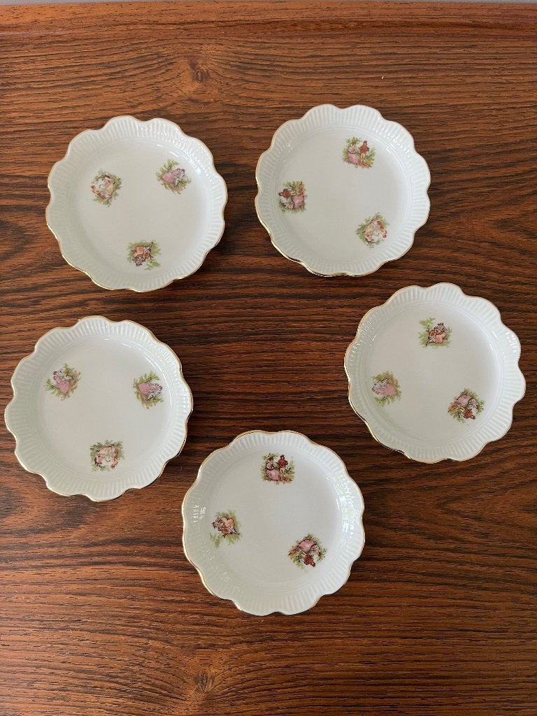 Chodziez schoteltjes bordjes Servies vintage, Verzenden, Zo goed als nieuw, Bord(en), Overige stijlen