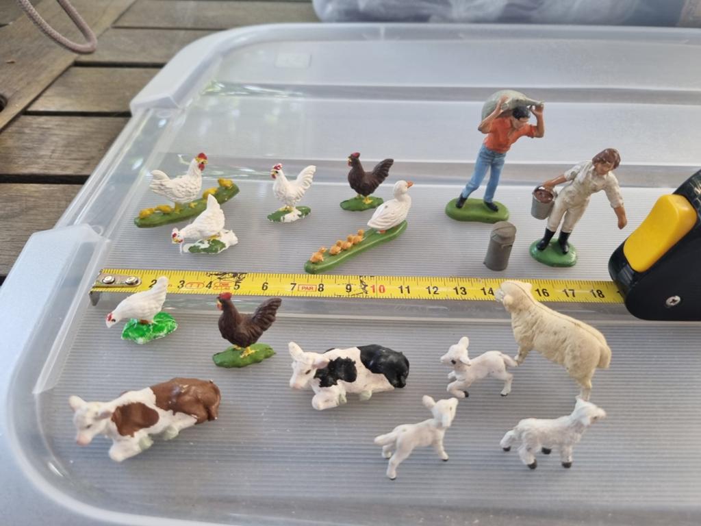 Vintage Britains Ltd. Boerderijdieren en Figuren (1972), Ophalen of Verzenden, Gebruikt
