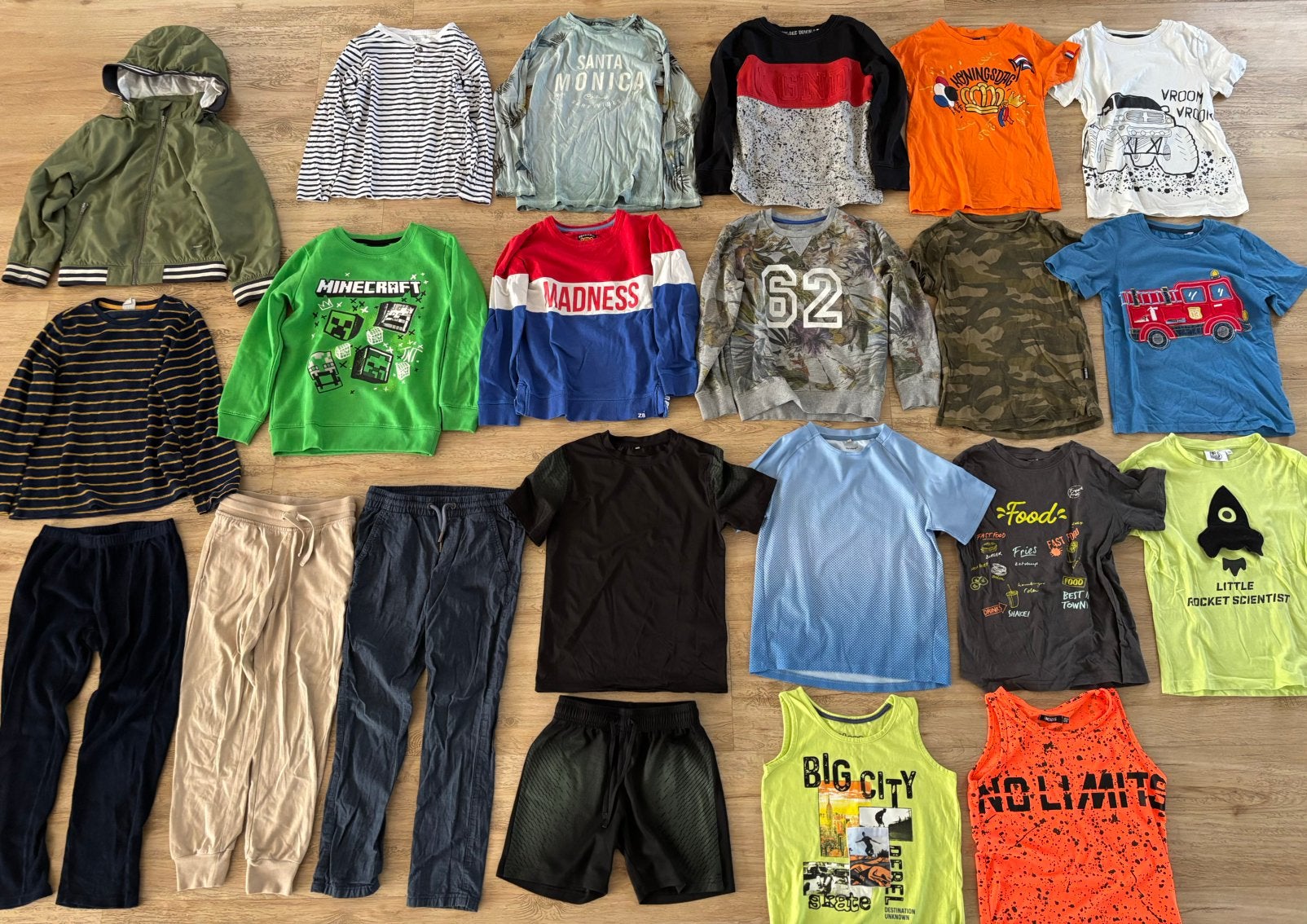 Groot Pakket Kleding Jongen 122/128 - Totaal slechts 17,50!, Ophalen of Verzenden, Gebruikt, Jongen