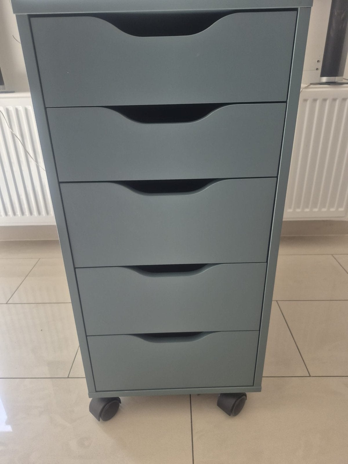 Alex ladeblok op wielen - Grijs, Huis en Inrichting, Kasten | Ladekasten, Ophalen, Minder dan 50 cm, 5 laden of meer, 100 tot 150 cm