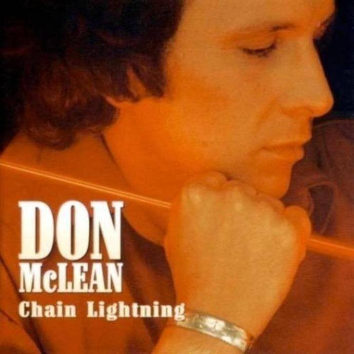 CD: Don McLean – Chain Lightning (ZGAN) Bonus Track, Ophalen of Verzenden, Zo goed als nieuw