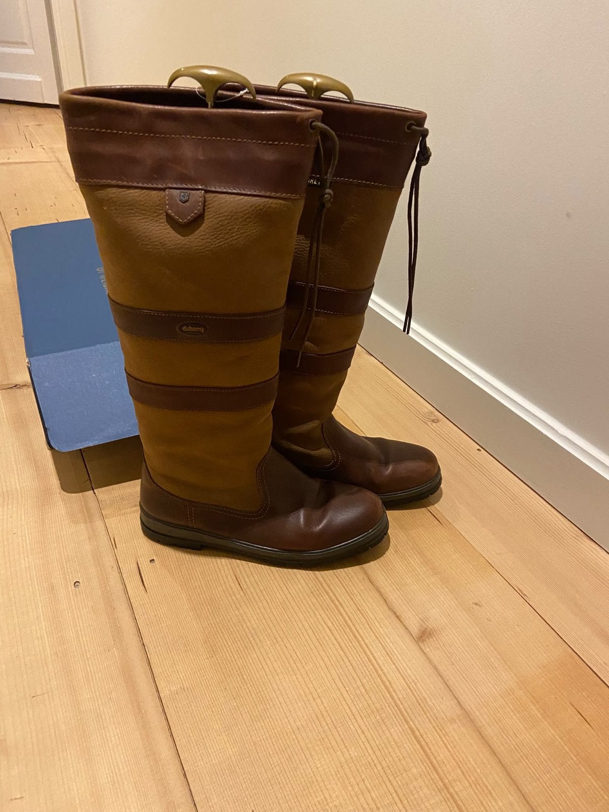 Dubarry Galway laarzen - Bruin/Mahonie - Maat 42, Ophalen, Gedragen, Bruin, Hoge laarzen