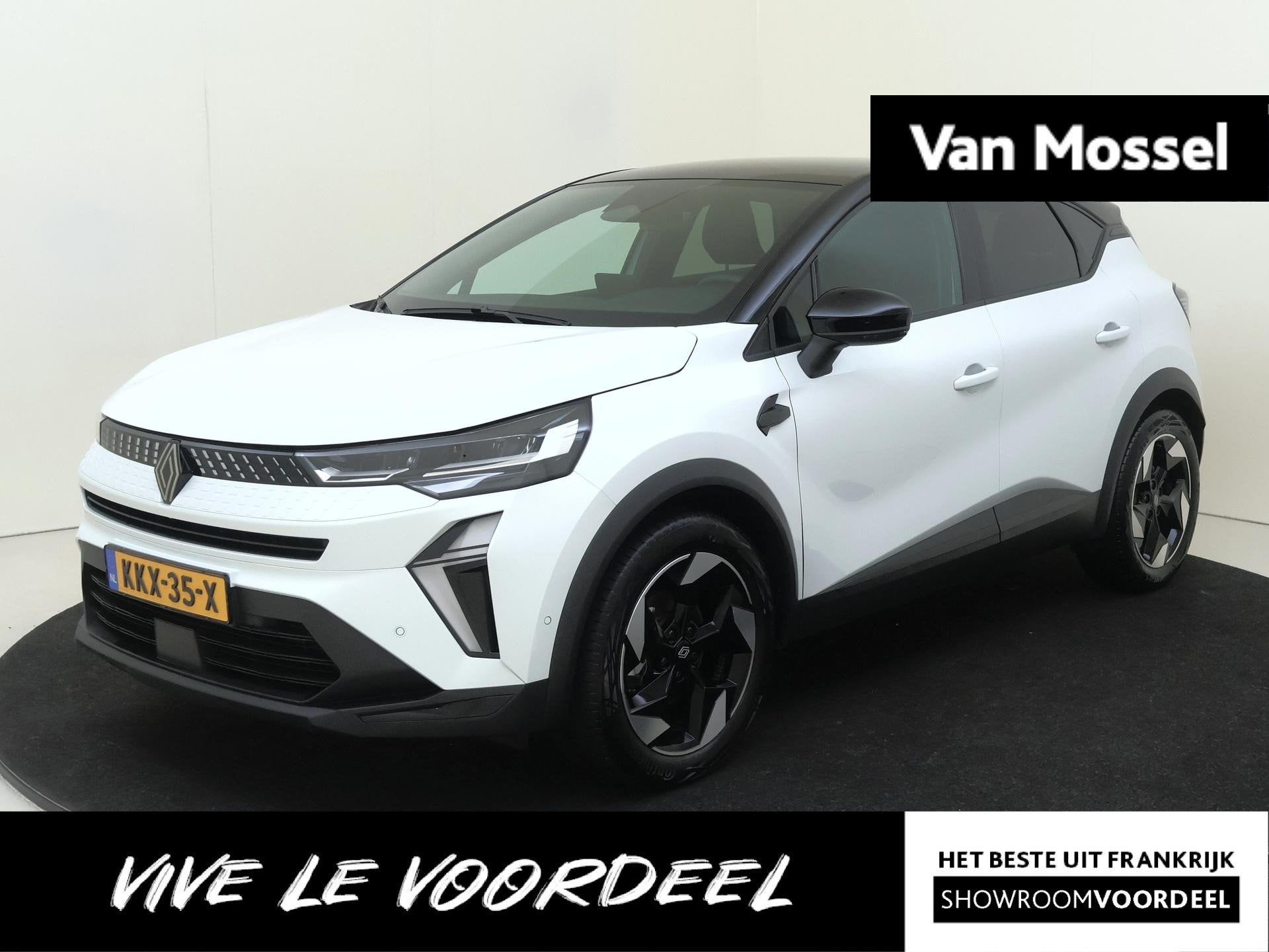 Renault Captur 1.8 E-Tech full hybrid 160 techno AUTOMAAT |, 4 cilinders, Leder en Stof, Bedrijf, 1000 kg