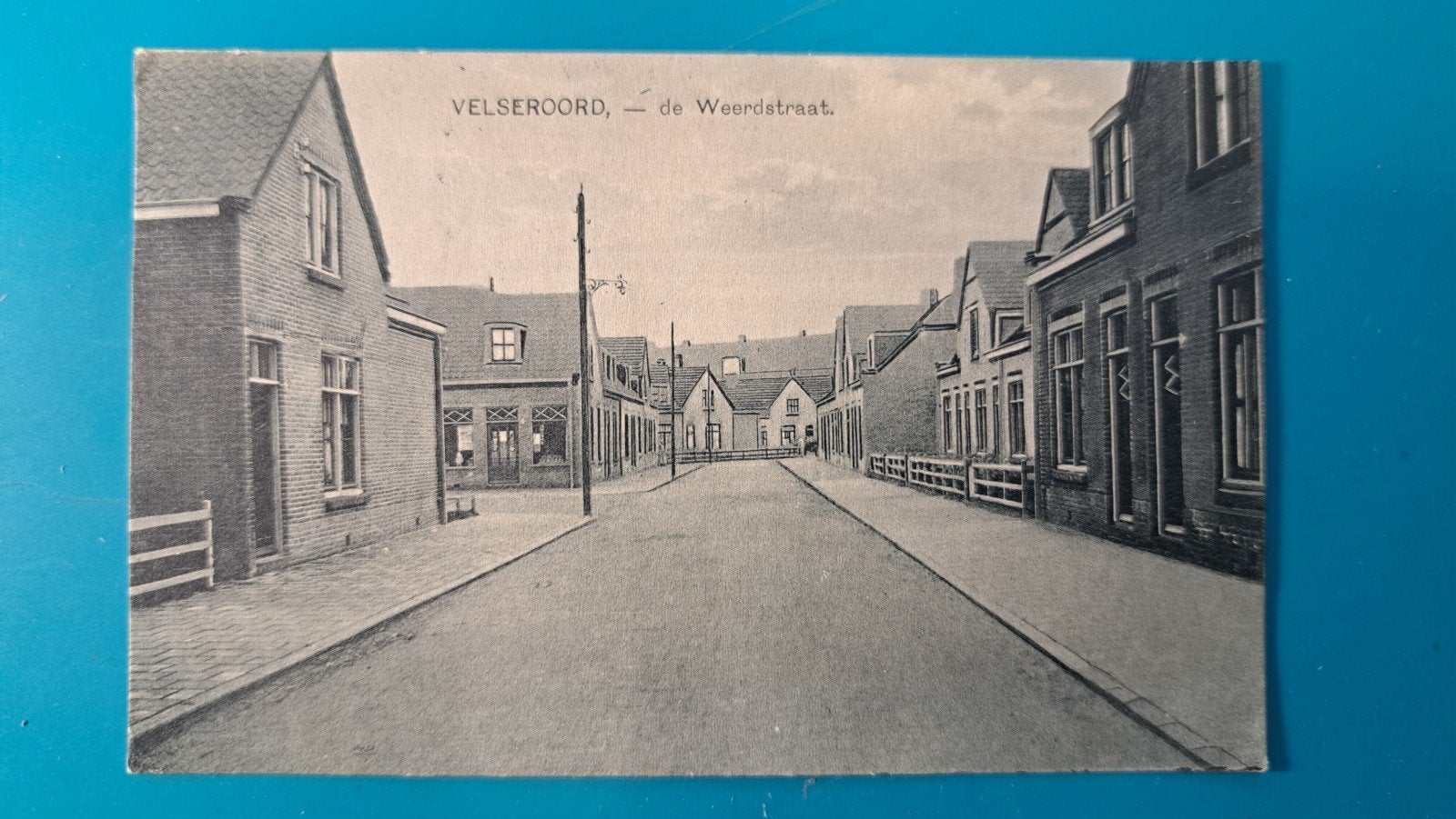 Velseroord de Weerdstraat, Ophalen of Verzenden, Voor 1920, Gelopen, Noord-Holland