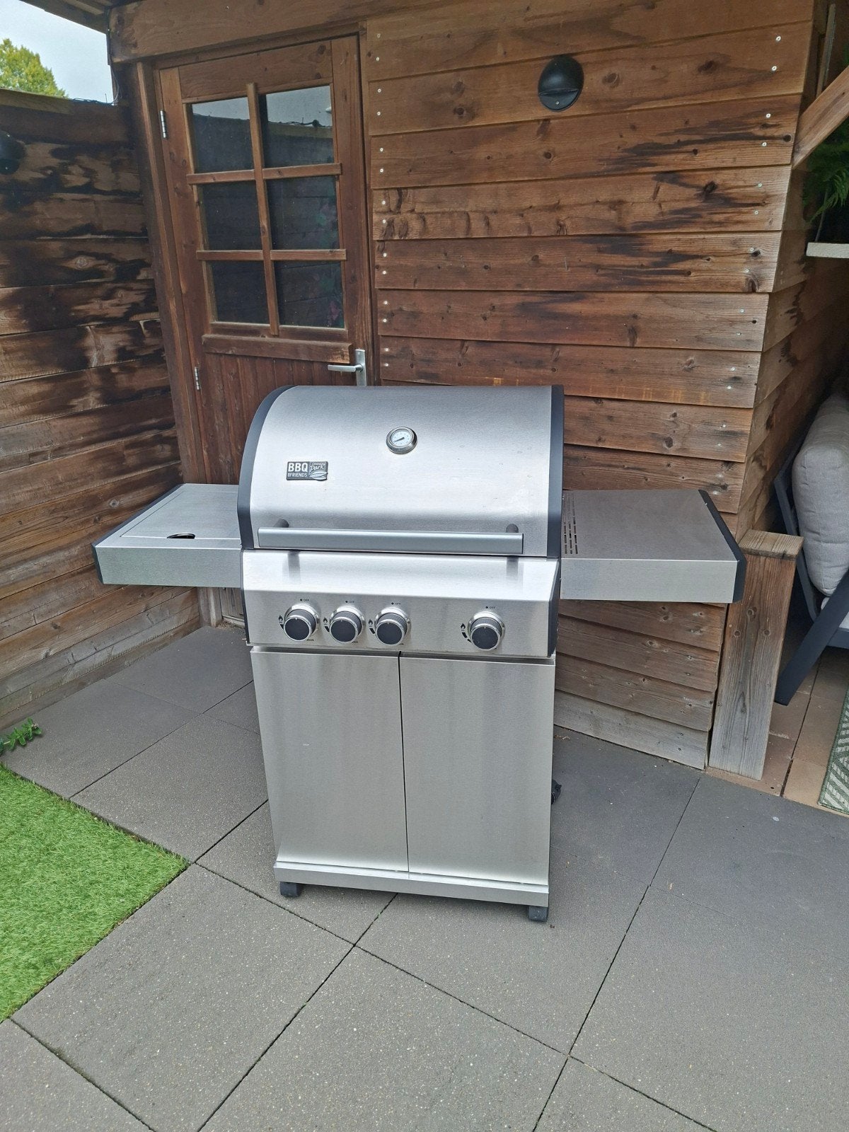 BBQ Central Park & Friends gasbarbecue met wokbrander