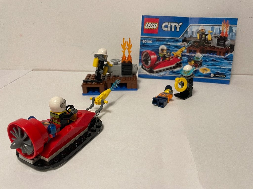 60106 Lego City Brandweer op het water redding, Kinderen en Baby's, Ophalen, City, Lego, Inclusief instructies