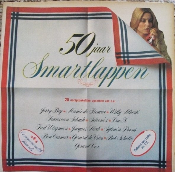 LP 50 Jaar Smartlappen - Diverse Artiesten, Cd's en Dvd's, LP, Verzenden, Levenslied of Smartlap, 12 inch