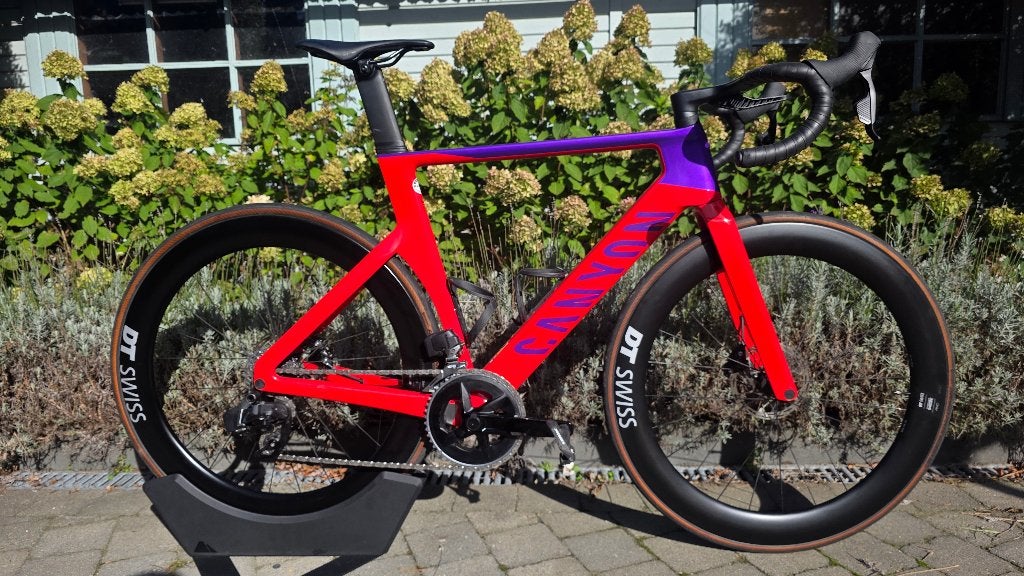 Canyon Aeroad CF SLX 7 Rival AXS 12sp. + Carbon Wheels, Sport en Fitness, Ophalen, Zo goed als nieuw, Overige typen