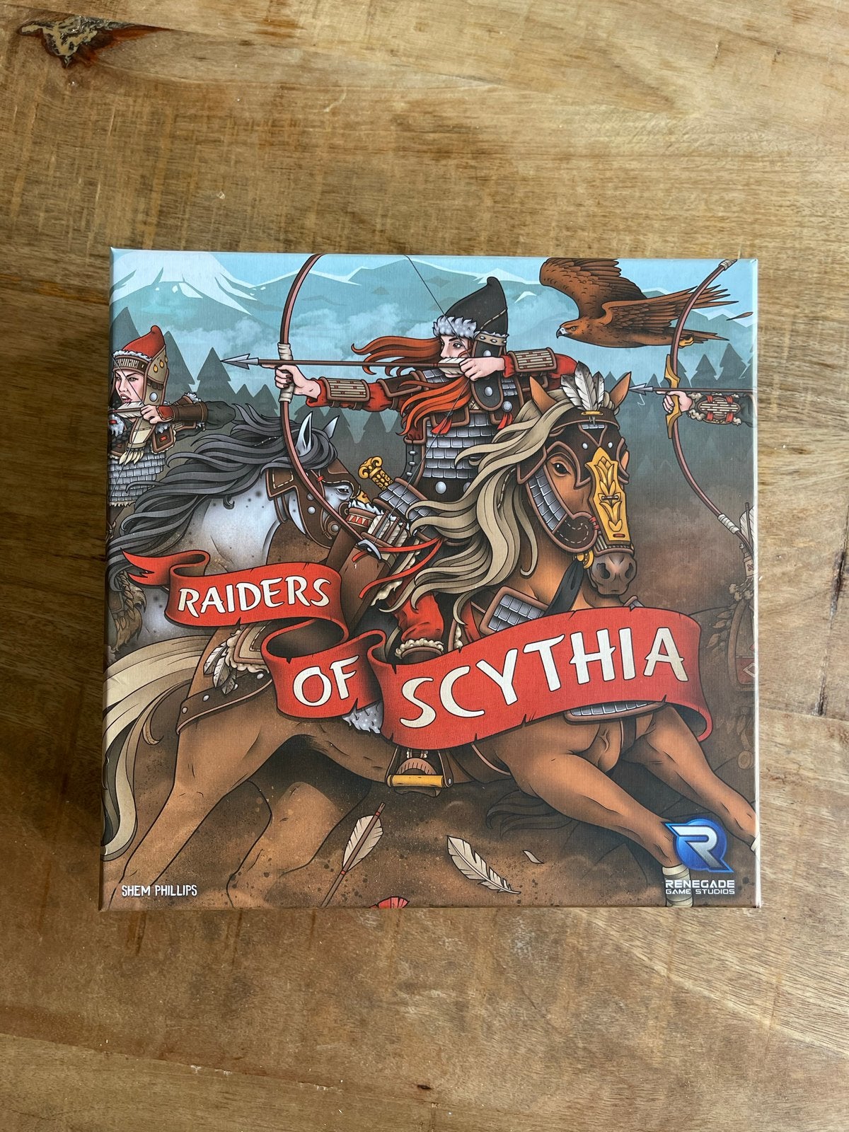 Raiders of Scythia Bordspel - Zo goed als nieuw, Een of twee spelers, Ophalen of Verzenden, Nieuw