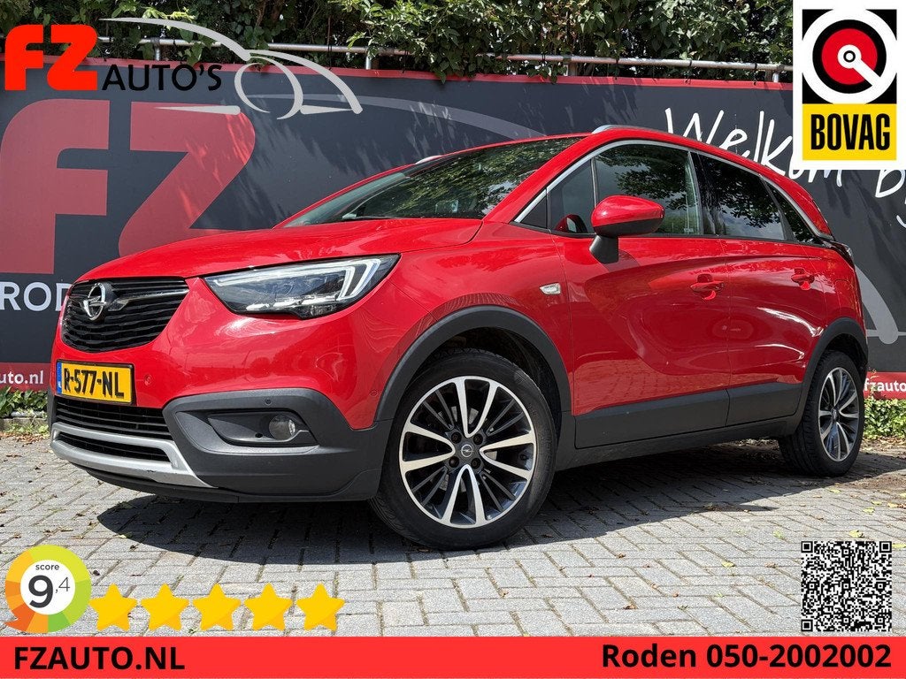 Opel Crossland X 1.2 Turbo Innovation - Automaat - Navigatie, Auto's, Gebruikt, Bedrijf, 19 km/l, 600 kg