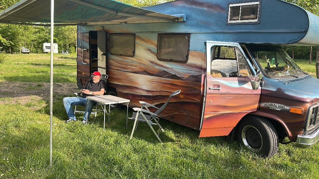 Chevrolet Camper G30 V8, LPG, mooie inrichting, B Rijbewijs, Automaat, Buscamper of Camperbus, 6 tot 7 meter, Particulier