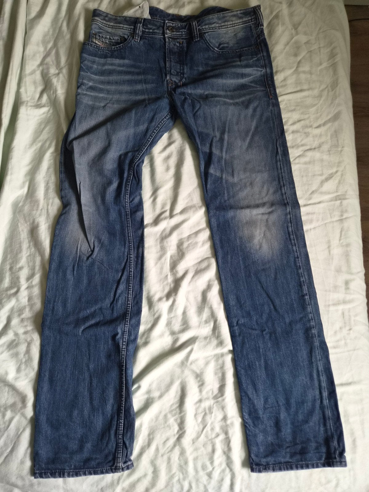 Diesel Safado Regular Slim-Straight Jeans W34 L34, Kleding | Heren, Ophalen of Verzenden