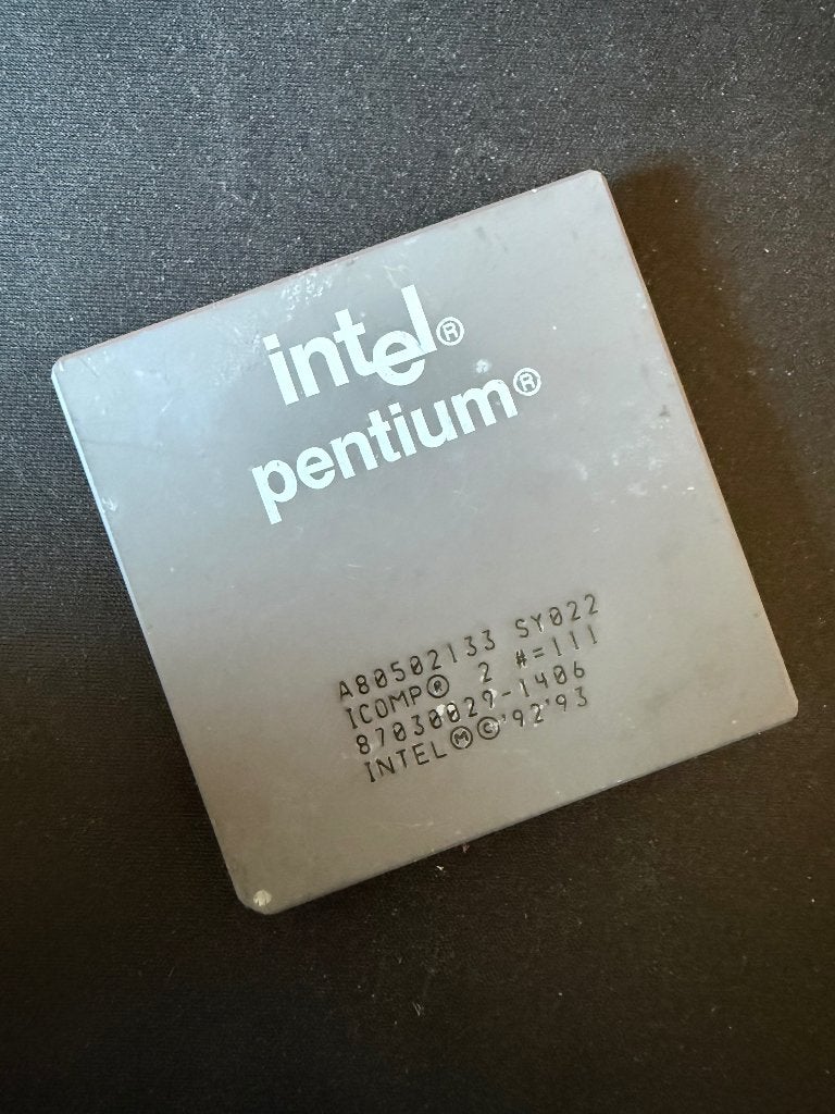 Intel Pentium 133MHz, Computers en Software, Ophalen of Verzenden, Intel