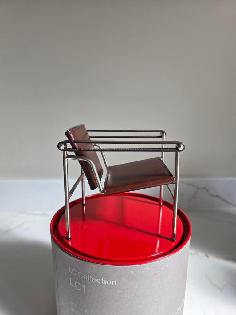 Cassina LC miniaturen design collectie Le Corbusier, Ophalen of Verzenden