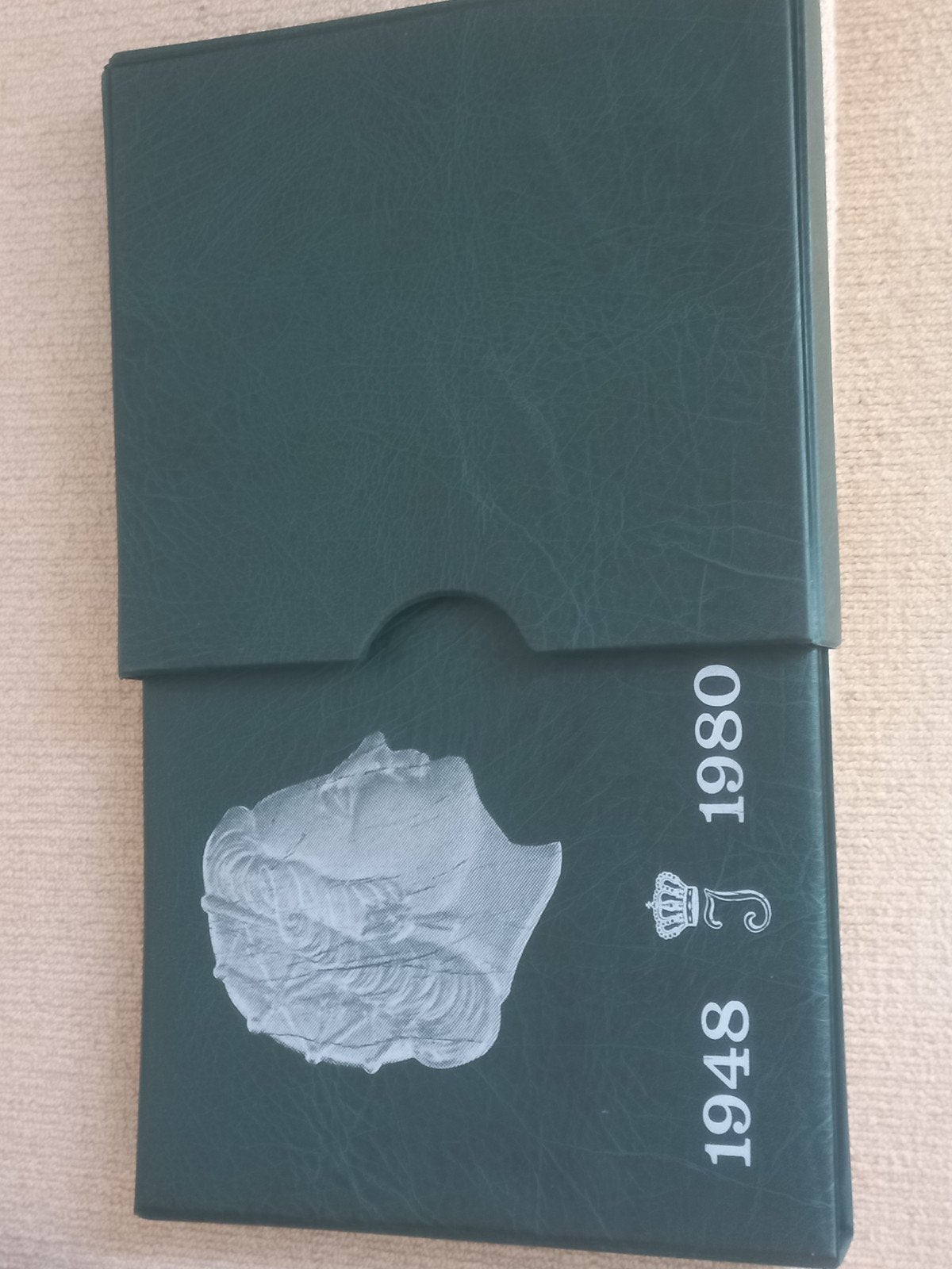 Nederland album Juliana munten compleet zonder zilver, Ophalen of Verzenden, Koningin Juliana, Zilver