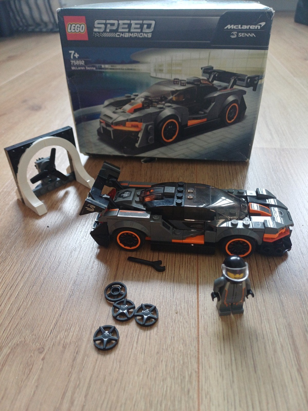 Lego 75892 speed champions compleet met doos, Compleet, Lego, Zo goed als nieuw, Complete set